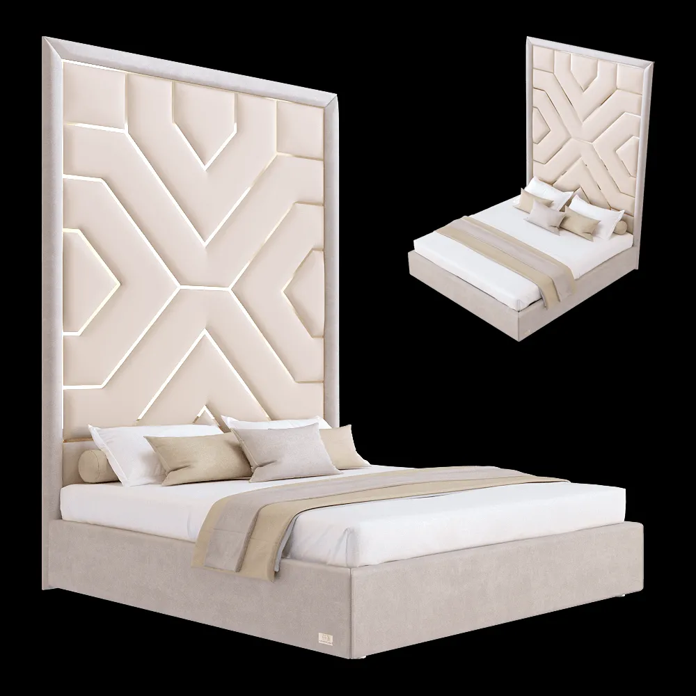 Wall&Wall – Soft bed Primus 3ds Max