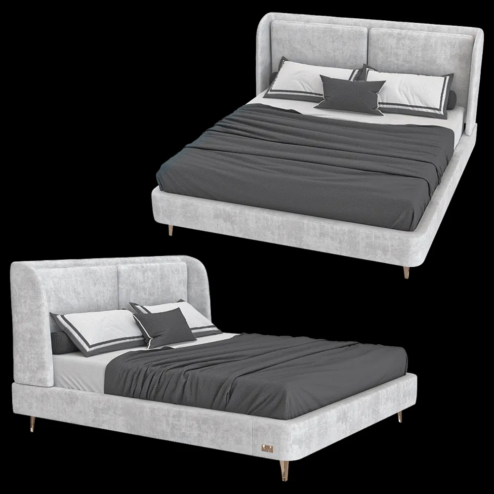 Wall&Wall – Soft bed Pursuit 3ds Max