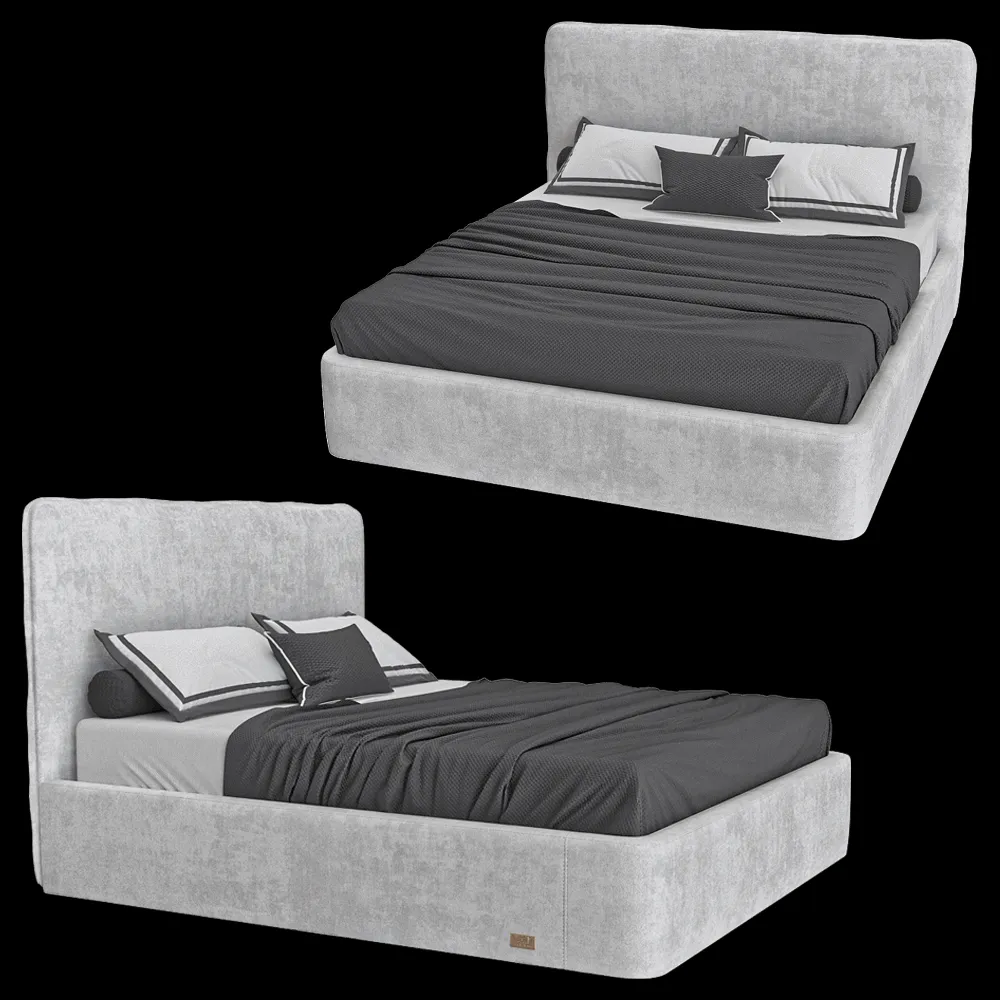 Wall&Wall – Soft bed Semper 3ds Max