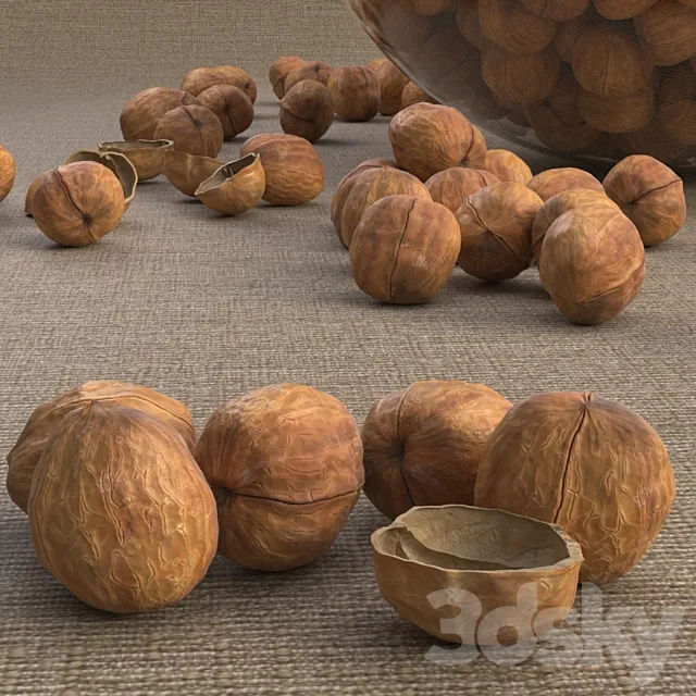 Walnut 3DS Max Model