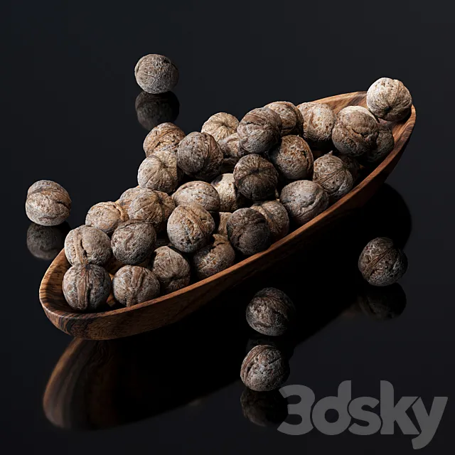 Walnut v2 3DS Max Model