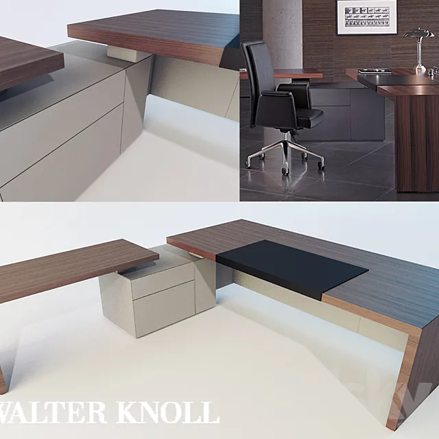 Walter Knoll _ Headoffice Mono 3DS Max Model