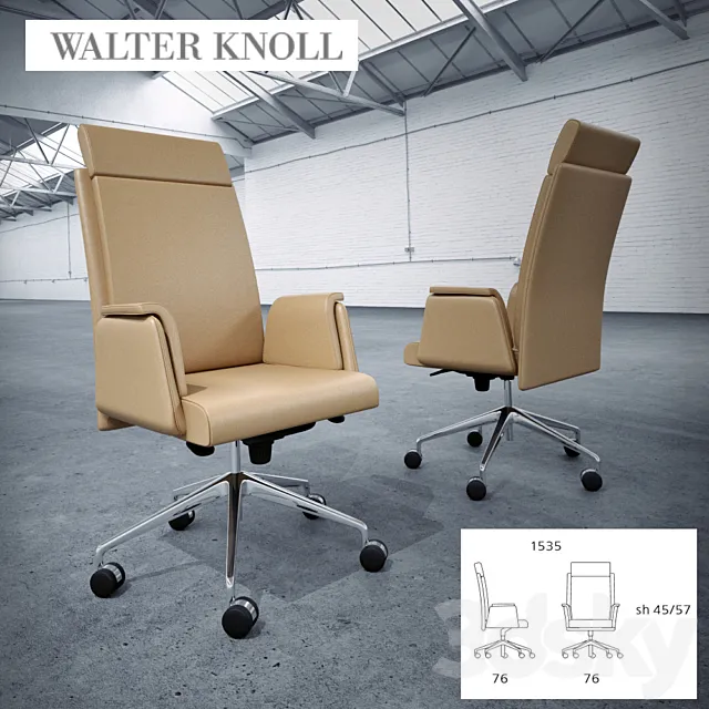 Walter Knoll _ Jason Executive. 3DS Max Model