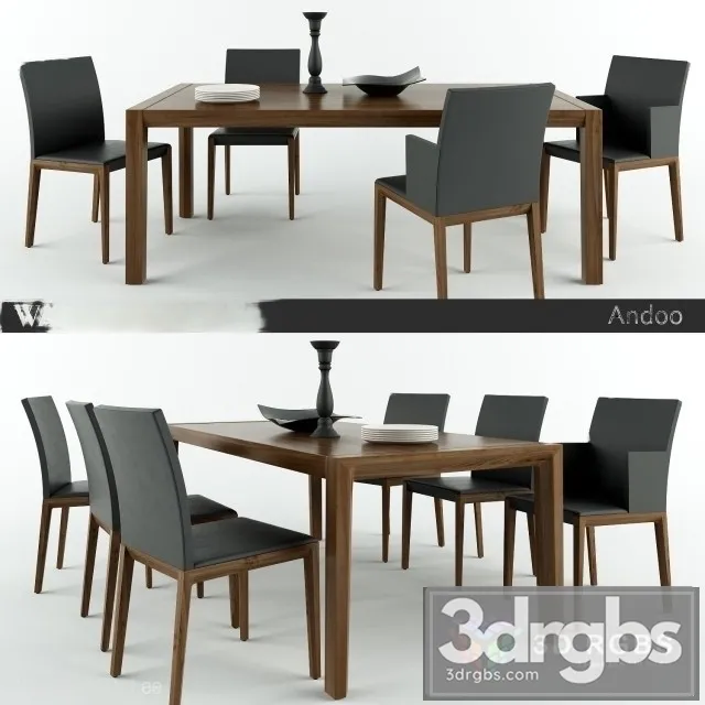 Walter Knoll Andoo Chear Table 3dsmax Download