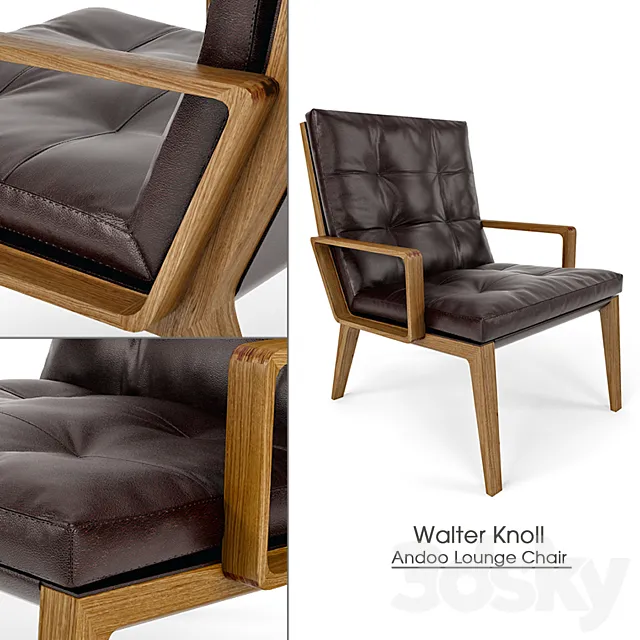 Walter Knoll Andoo Lounge Chair 3DSMax File