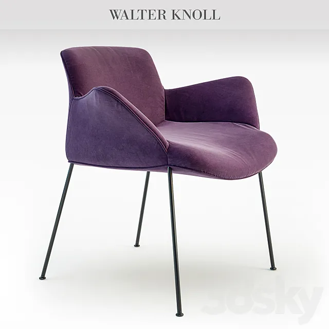 Walter Knoll chair BURGAZ 3DS Max Model