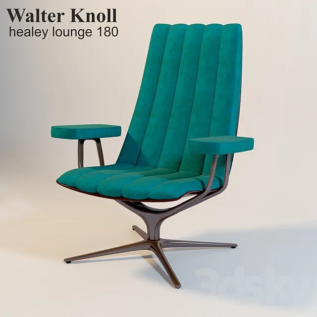 Walter Knoll Healey Lounge 180-10 Armchair 3DSMax File