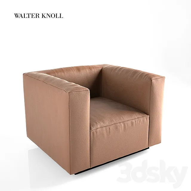 Walter Knoll Living Landscape 740 Armchair 3DS Max Model