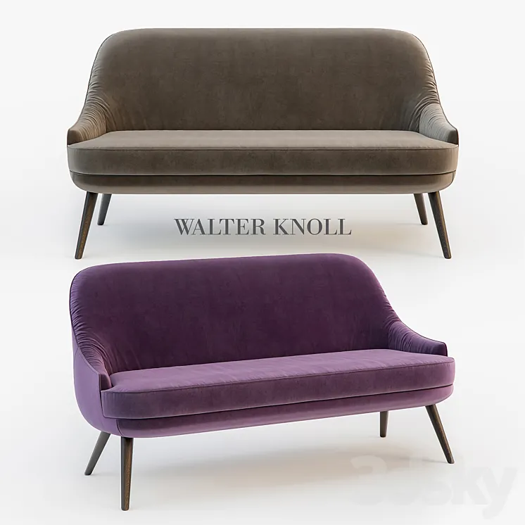 Walter Knoll sofa sofa 375 3DS Max