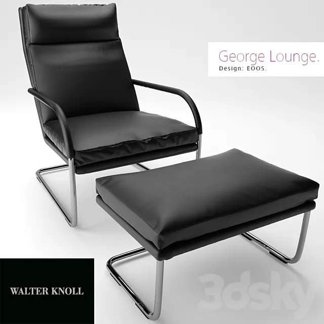 Walter_Knoll_George_Lounge 3DS Max Model