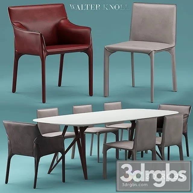 Walterknoll Saddle Table and Chair 3dsmax Download