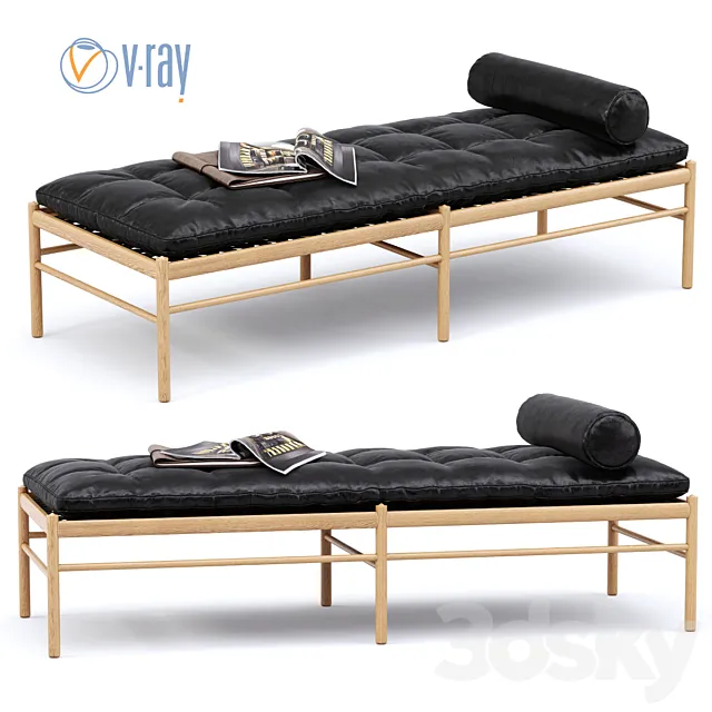 Wanscher OW150 Daybed 3ds Max