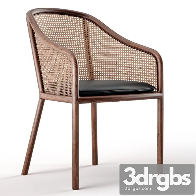 Ward Bennett Cane Landmark Lounge Chair 3dsmax Download