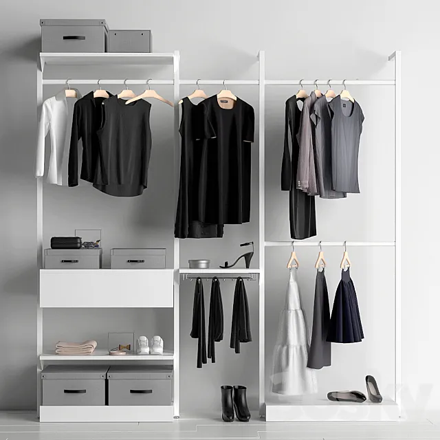 wardrobe 3ds Max