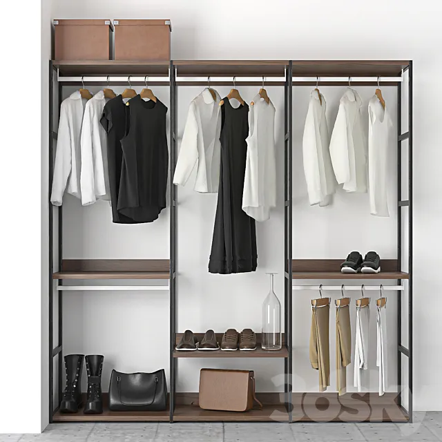 wardrobe 3DS Max Model