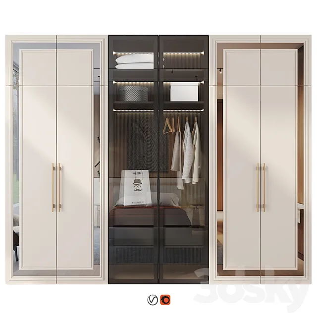 Wardrobe 72 3ds Max