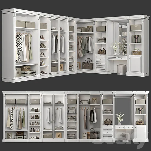 Wardrobe 91 3DSMax File