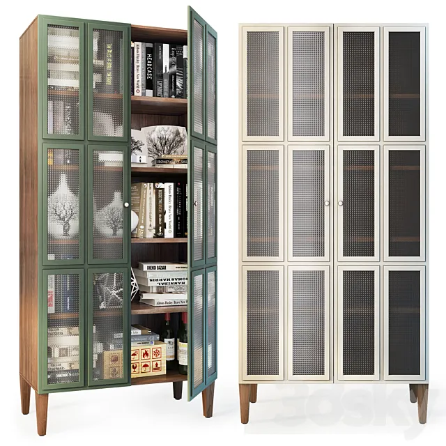 Wardrobe _ showcase Andersen. Cabinet _ Showcase Andersen by Etg-Home 3ds Max