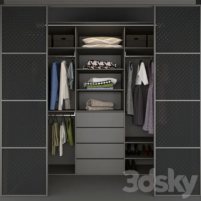 Wardrobe _ wardrobe 3DS Max Model