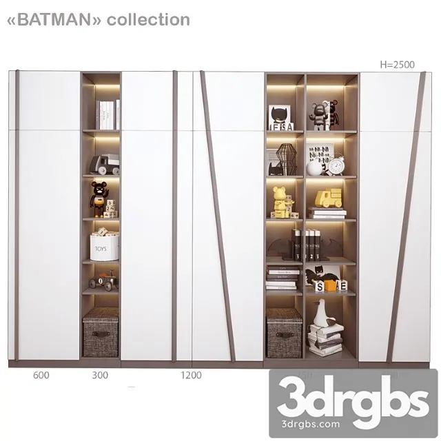 Wardrobe Arbuzov Studio batman collection Wardrobe