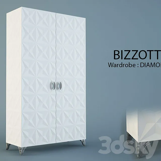 Wardrobe BIZZOTTO. DIAMOND 3DSMax File