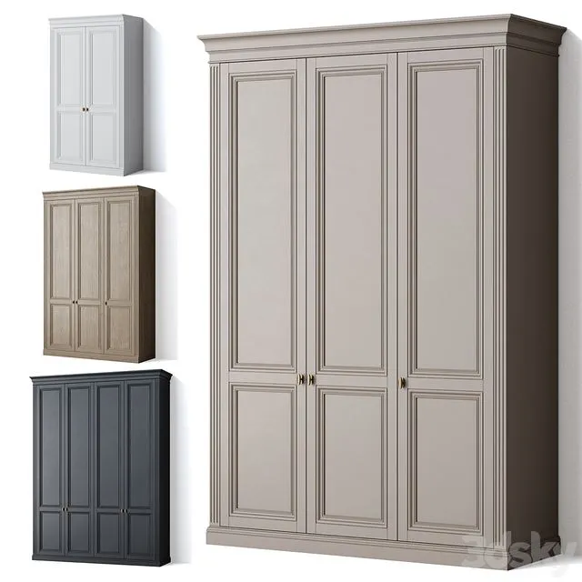Wardrobe classic 01 3dsMax Model