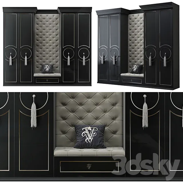 Wardrobe Classic Visionnaire 3ds Max