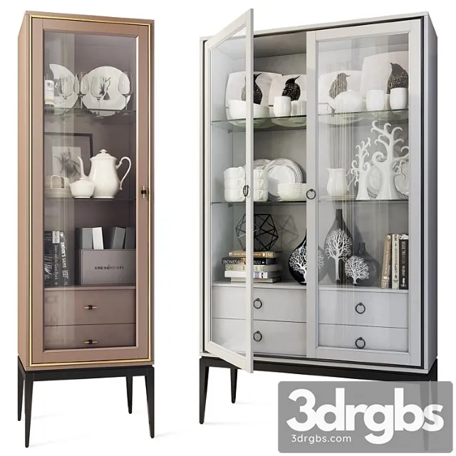 Wardrobe Double Door Single Door Showcase Prato Cabinet Showsase By Artmax 3dsmax Download