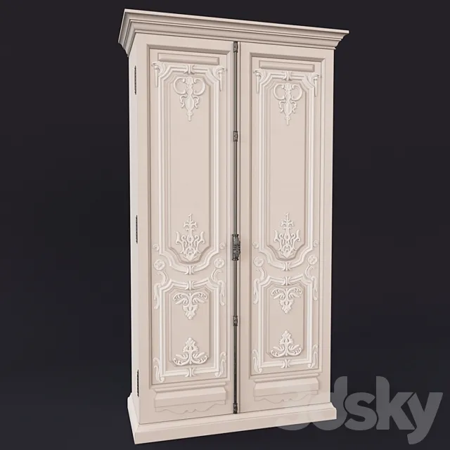 Wardrobe French 3ds Max