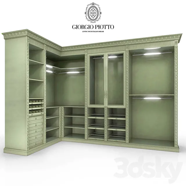 Wardrobe Giorgio Piotto 3DS Max Model