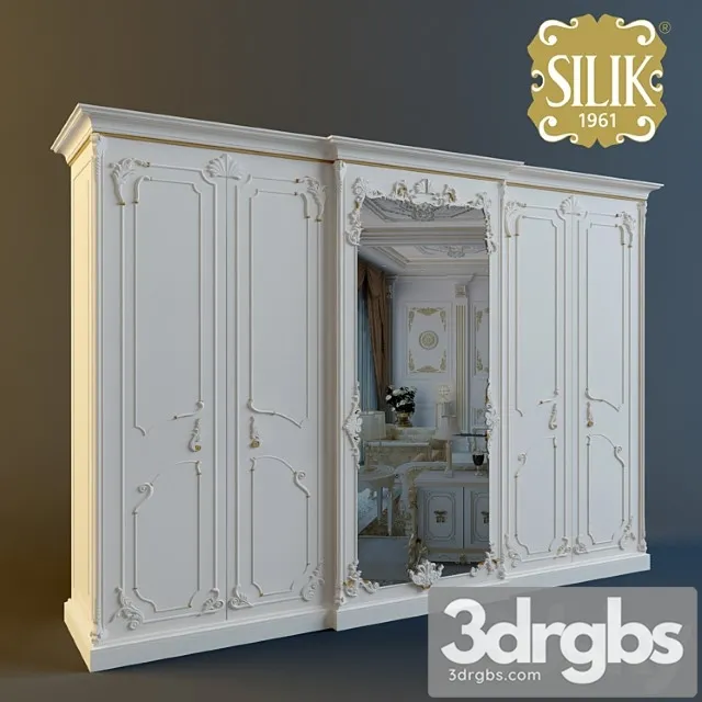 Wardrobe Larissa Silik 4 Door 3dsmax Download