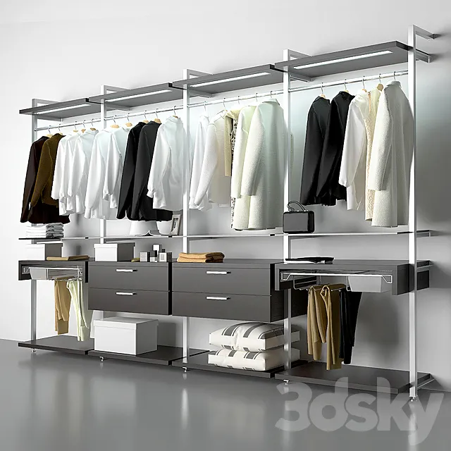 Wardrobe Md House Collection Kabine 3ds Max