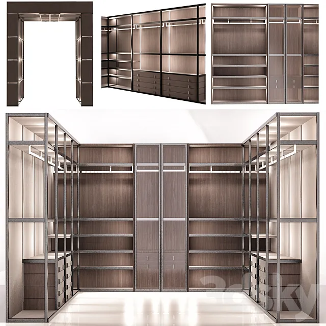 Wardrobe MisuraEmme Palo Alto 3ds Max