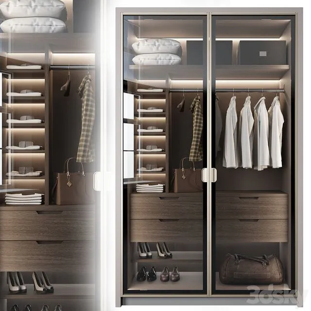 Wardrobe N2 3dsMax Model