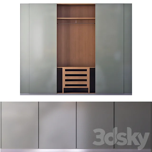 Wardrobe poliform 3DS Max Model