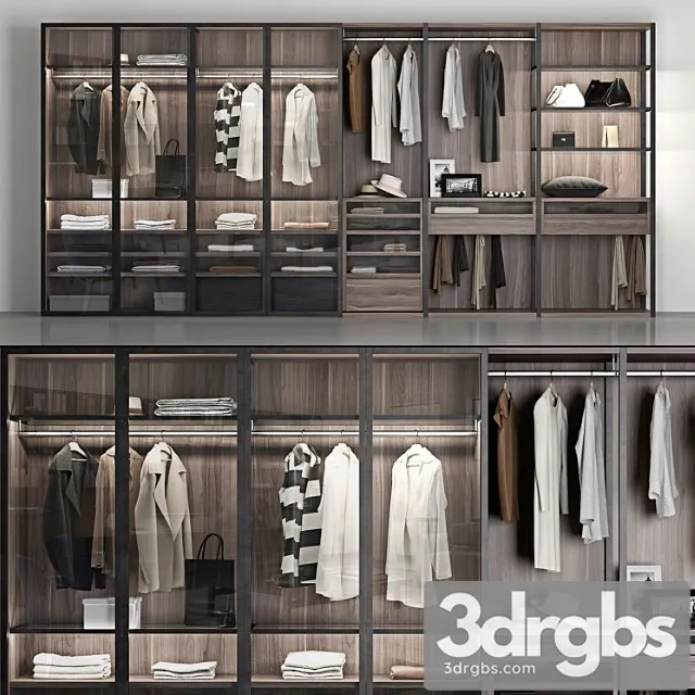 Wardrobe Poliform Garderob 3dsmax Download