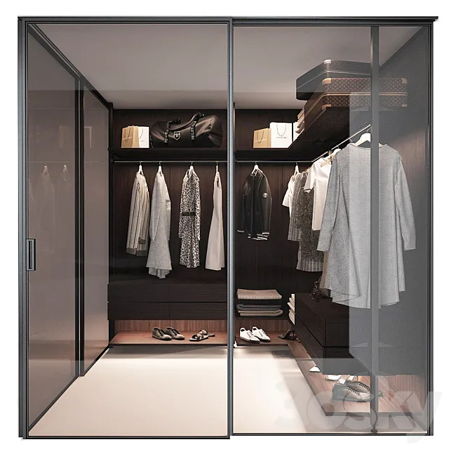 Wardrobe Raumplus Uno_2 3DS Max Model