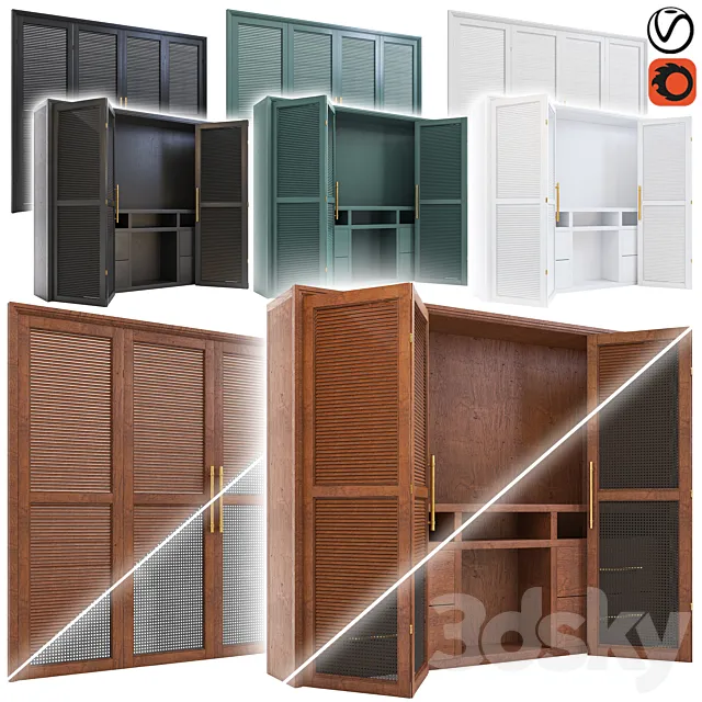 Wardrobe-set02-S.mgdm.F 3ds Max