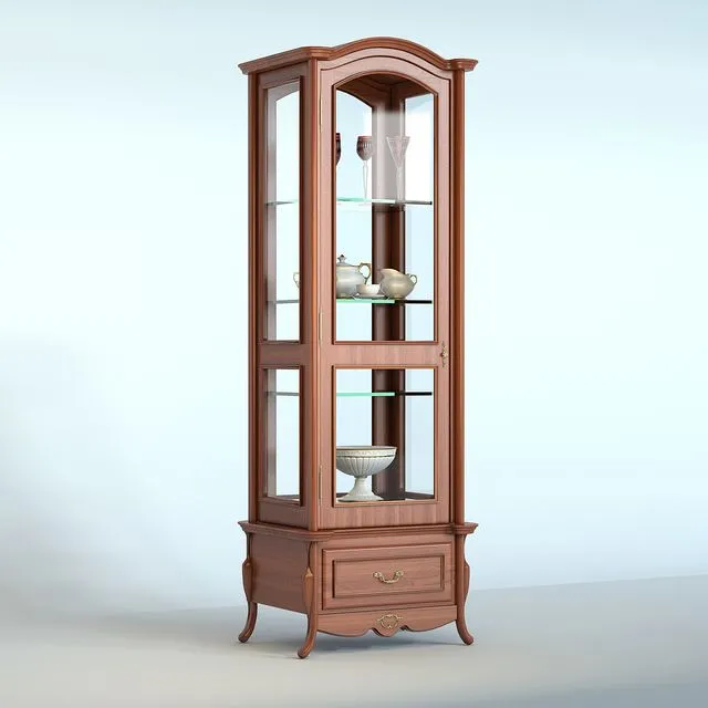 Wardrobe showcase 3dsMax Model