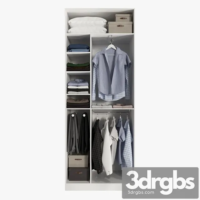 Wardrobe With Clothes 3dsmax Download