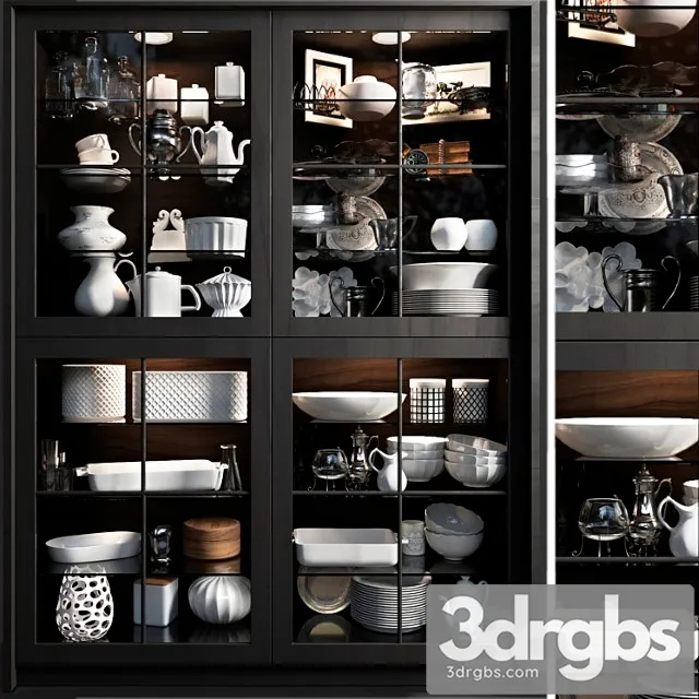 Wardrobe with service 4 3dsmax Download