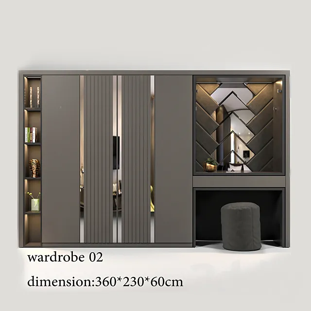 wardrobe02 3DSMax File