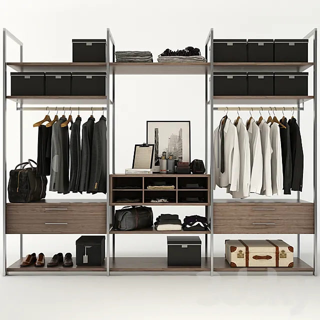 Wardrobe_08 3DS Max Model