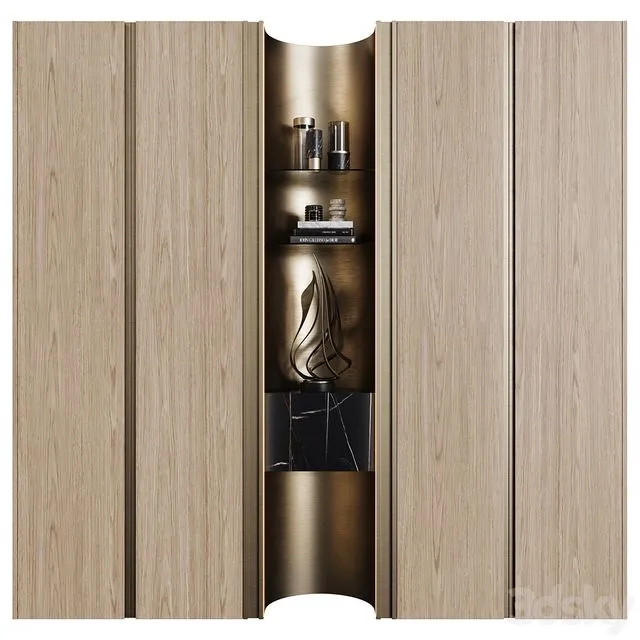 Wardrobes in Modern Style 46 3dsMax Model