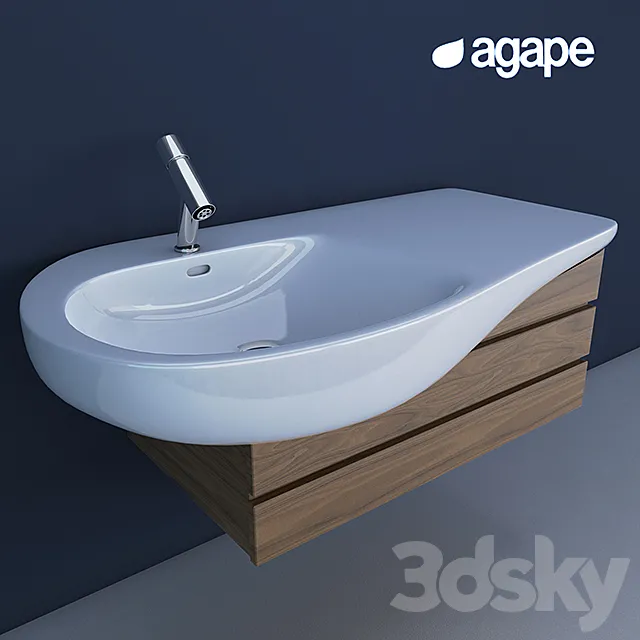 Wash Agape 3DSMax File