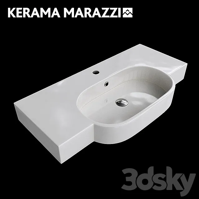 Wash Basin Area. Kerama Marazzi 3DSMax File
