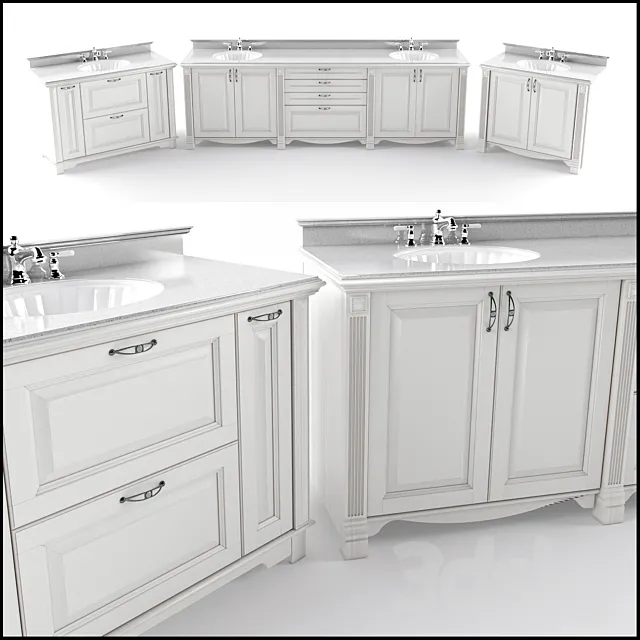 Wash table 3DSMax File