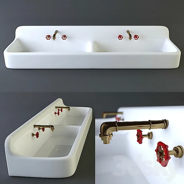 Washbasin 3ds Max