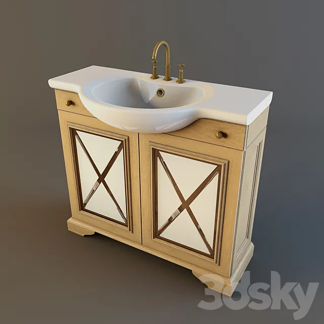 Washbasin 3DS Max Model