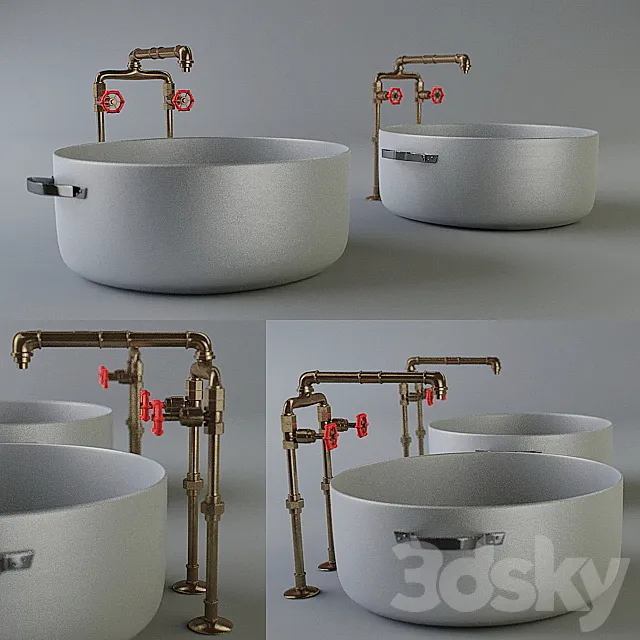 Washbasin 3DS Max Model